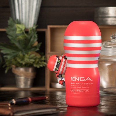 Tenga Robo 飛機杯形機械人 (紅色)